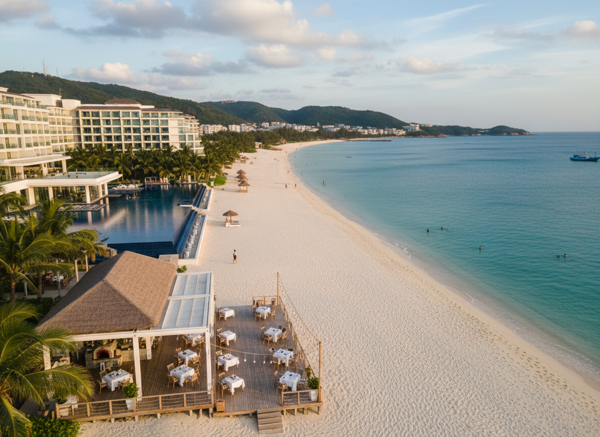 отели для пляжного отдыха в бухте ялунвань китай от турагентства энигма-тур новосибирск.